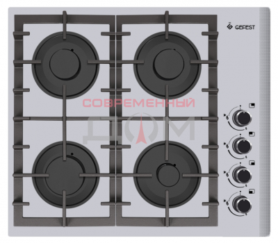 Поверхность газовая GEFEST СВН 2230 К6 СЕРЕБРО